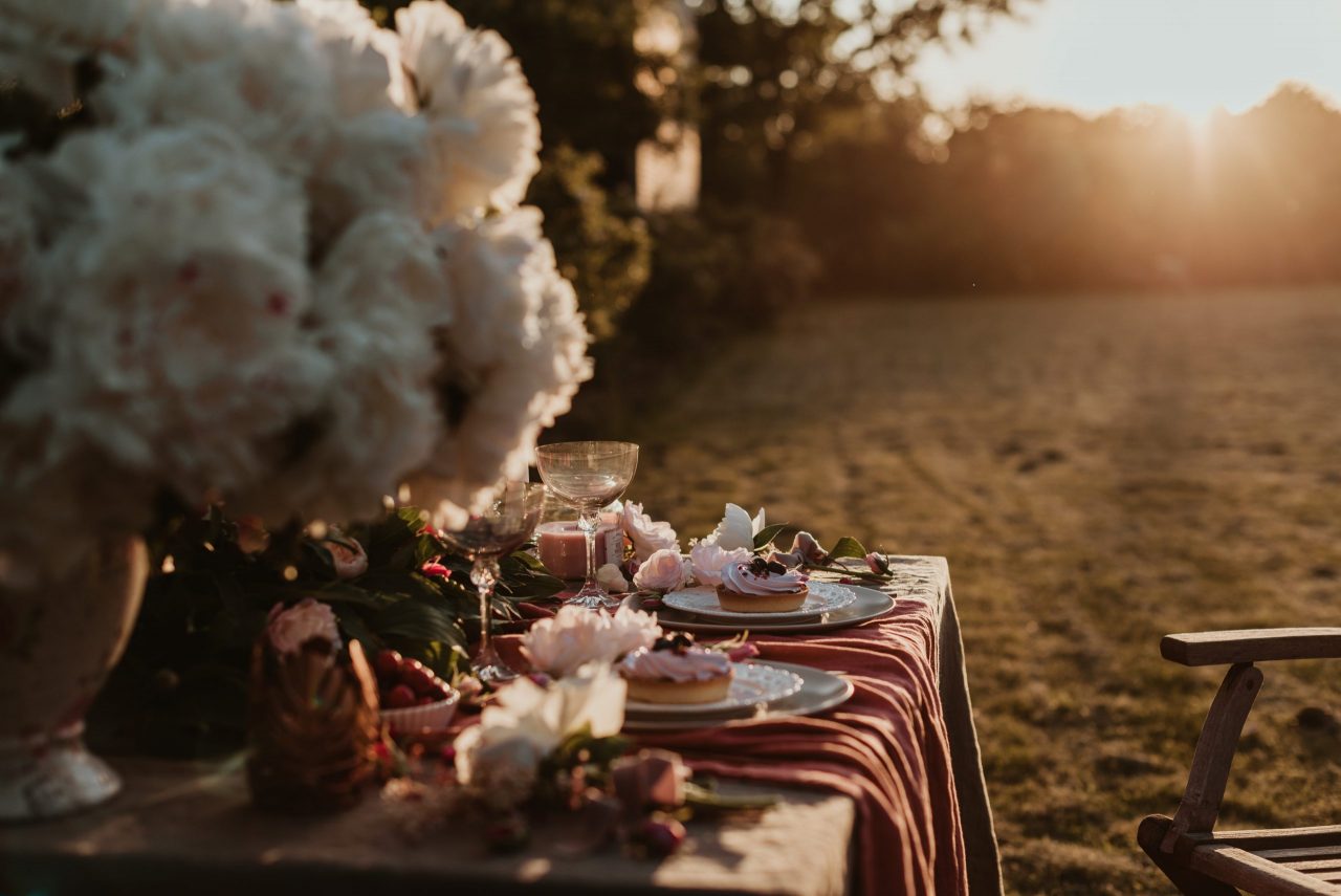 Mesa al aire libre