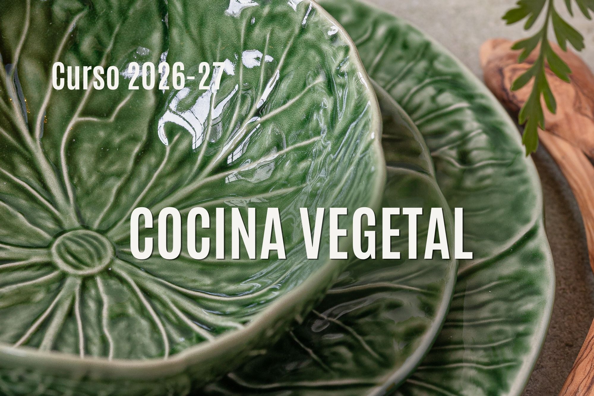Inscripción Cocina vegetal